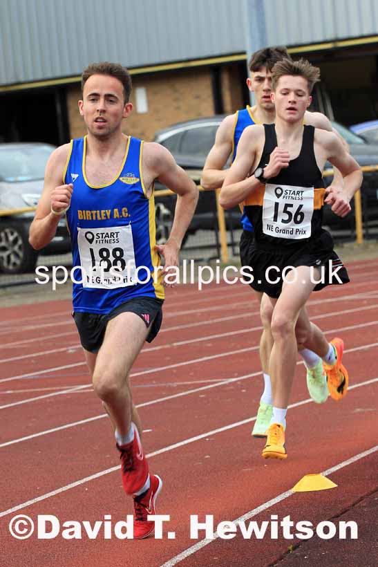 1500 metres, 2023 NE Grand Prix 1, Monkton. Photo: David T. Hewitson/Sports for All Pics